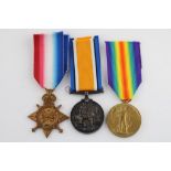 WW1 Medal Trio to include the 1914-15 Star, Victory Medal and The British War Medal issued t 275
