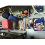 Mixed Lot of Toys including Dolls Pram, Dolls, Diecast vehicles, Soft Toys, etc