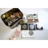 Collection of vintage UK & World coins and Banknotes