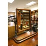 19th century Mahogany Swing Dressing Table Mirror