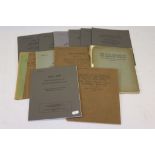 Collection of Thirteen War Graves Commission books relating to WW1 & WW2 war dead cemetry's