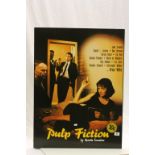 Pulp Fiction board poster with rigid frame