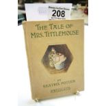 Vintage Beatrix Potter book "The Tale of Mrs Tittlemouse"