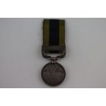 India General Service Medal (Silver) with the Waziristan 1921-24 Clasp issued to 3118 RF M. Nawab