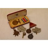 A WW1 1914-15 Star Medal issued to 10549 Pte W.H. Robbins of the Somerset Light Infantry, A