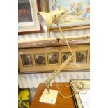 Mid 20th century Herbert Terry Cream Anglepoise Lamp