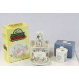 Four boxed Peter Rabbit and related items to include Wedgewood