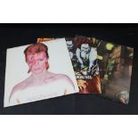 Vinyl - David Bowie - 3 LP's to include Ziggy Stardust (SF 8287 with inner sleeve), Diamond Dogs (