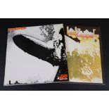 Vinyl - Led Zeppelin - A couple of nice examples of One and Two - One (588171 red/maroon label,