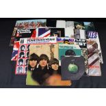 Vinyl - Collection of 16 The Beatles LPs and 2 45s to include The White Album 0510256, Revolver,