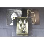 Vinyl - Three Tyrannosaurus Rex LPs first press with inserts to include A Beard of Stars SLRZ1013 on