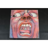 Vinyl - King Crimson - In The Court Of The Crimson King (Island ILPS 9111 printer credits to left of