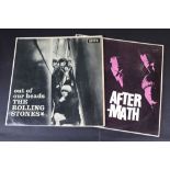 Vinyl - Two The Rolling Stones LPs to include Out of Our Heads (Decca LK4733 Mono) and Aftermath (