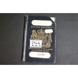 TV & Film Autographs - Passport containing a collection of autographs that feature Hugh Grant, Liz