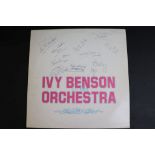 Vinyl Autograph - Ivy Benson Orchestra 'I'd Like To Teach The World To Blow' SJB LIB 3333A (cover