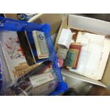 Collection of Vintage Bus and other Maps, Canadian Pacific Ephemera and a Large Number of Leather