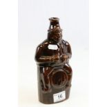 Treacle Glazed Spirit Flask in the form of a Man