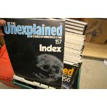 Quantity of 1980's ' The Unexplained Mysteries of Mind and Space ' Magazines