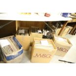 Large collection of Vinyl LP's in six boxes