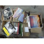 Large collection of Vinyl LP's in seven boxes