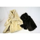 Three vintage ladies Fur coats