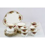 Royal Albert Old Country Roses part tea set