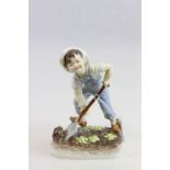 Royal Worcester hand painted figurine "Saturday's Child" 3524