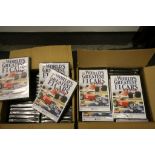 Approx 70 copies of Atlas Editions DVD, The World's Greatest F1 Cars
