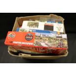 Airfix, Italeri and Tamiya Kits - Collection of 6 Kits including Frontier Checkpoint, French Line