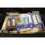 22 Boxed & cased diecast models, all commercial buses & coaches to include Corgi and EFE