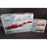 Three boxed ltd edn 1:50 Corgi Heavy Haulage models to include 31013 ALE Scammell Contractor x 2,