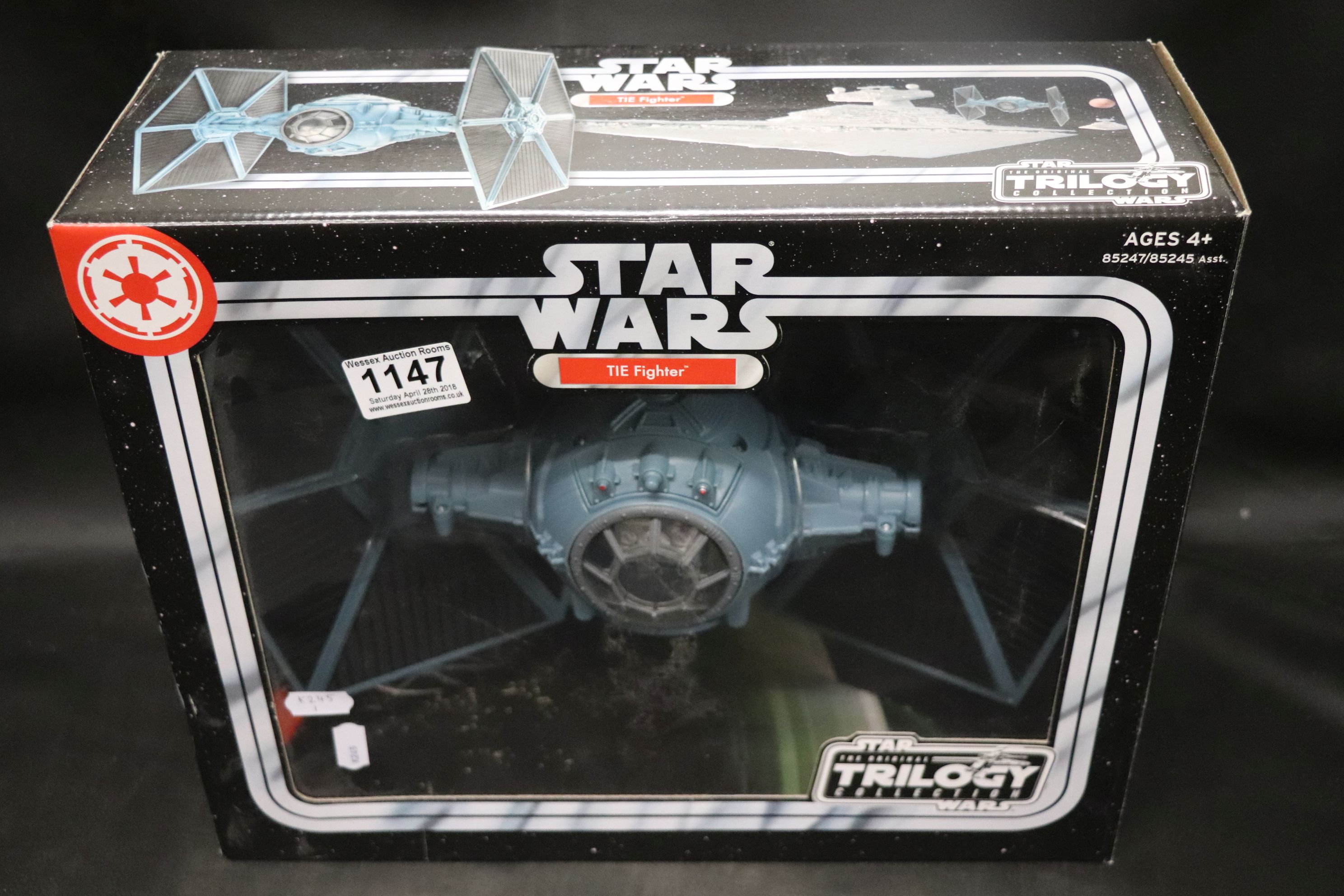 Boxed Hasbro Star Wars Original Trilogy Collection Tie Fighter in excellent condition