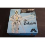 Boxed Aurora Knights in Shining Armour Sir Galahad Plastic Assembly Kit No. 881