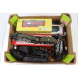 Seven 00 gauge engines to include boxed Fugerth (Hungary) M412104 loco, boxed Bachmann 31151 4-6-0
