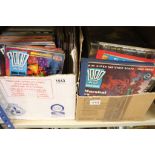 Collection of approximately 365 2000 AD Judge Dredd Comics mainly dating from 1990's onwards