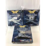 Three boxed 1":144 Corgi The Aviation Archive Military Air Power models to include 1st Issue 48301