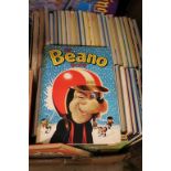 Large Quantity of Annuals dating from the 1950's to the 1990's including The Beano, The Dandy,