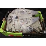 Collection of circa 1990s Star Wars vehicles, figure and accessories to include Death Star,