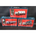 Three boxed 1:50 Corgi Passage of Time The Leyland Clocks models to include 24503 Walter Southworth,