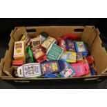 Collection of 50 Top Trumps gaming card sets with many sealed, includes Harry Potter, Smurfs, Star