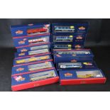 13 Boxed Bachmann O gauge items of rolling stock to include 39001Z Twin Pack, 39420W TPO Sort Van