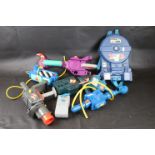 Group of original Kenner The Real Ghostbusters toys to include Proton Pack, Popper, trap etc