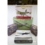 Five boxed 1:72 Corgi The Aviation Archive models comprising three ltd edn models: World War II