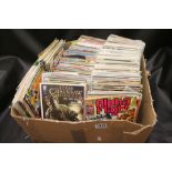 Collection of approximately 375 Comics Marvel 1980 X Factor, Black Panther, Guardians of the Galaxy,