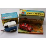 Two boxed Corgi diecast models to include 256 Volkswagen 1200 in East African Safari Trim with inner