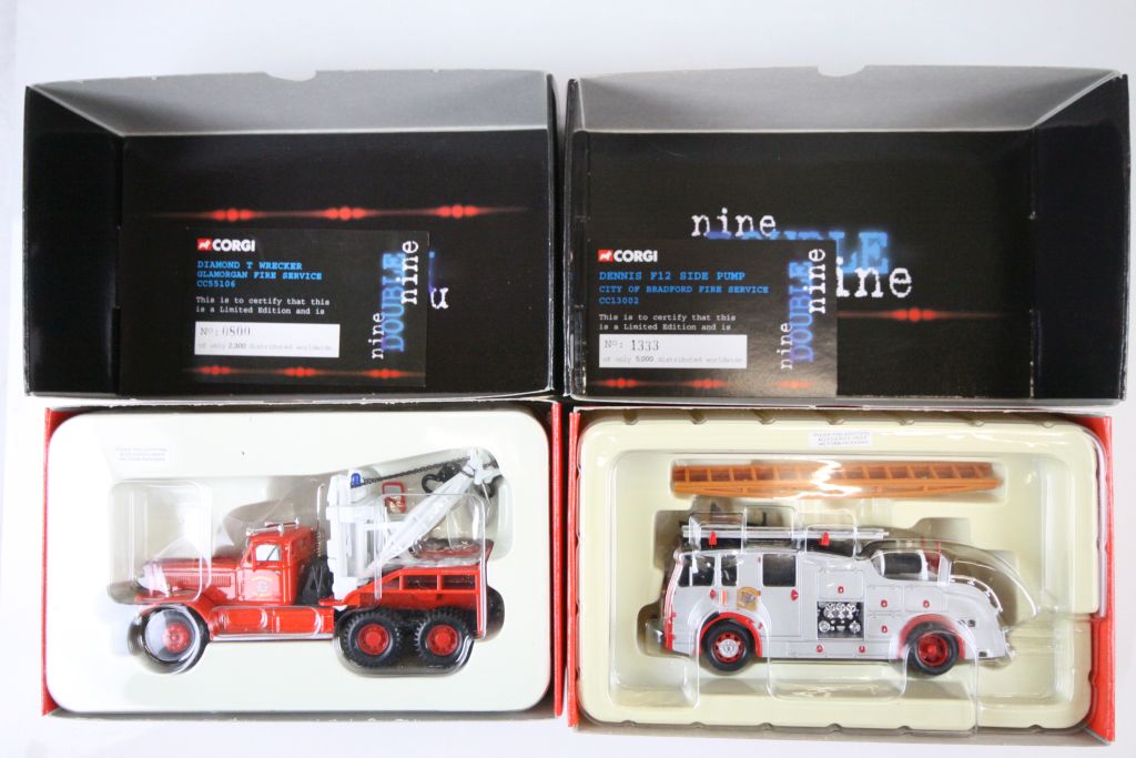 Twenty Boxed Corgi Limited Edition 1:50 ' Nine Double Nine ' Emergency Vehicle Models to include - Image 5 of 11