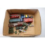 Collection of diecast models mainly Dinky to include military examples, Supertoys Foden, 956