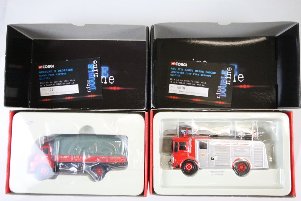 Twenty Boxed Corgi Limited Edition 1:50 ' Nine Double Nine ' Emergency Vehicle Models to include - Image 8 of 11