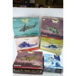 Six boxed Corgi The Aviation Archive diecast 1:72 scale helicopters to include AA33410 Thunder in