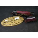 Hornby HM QEII 1952-2012 Diamond Jubilee Princess Elizabeth locomotive with tender plus plaque